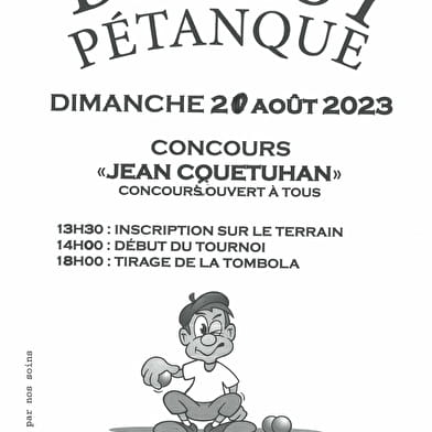 Concours de pétanque 'Jean Couetuhan'