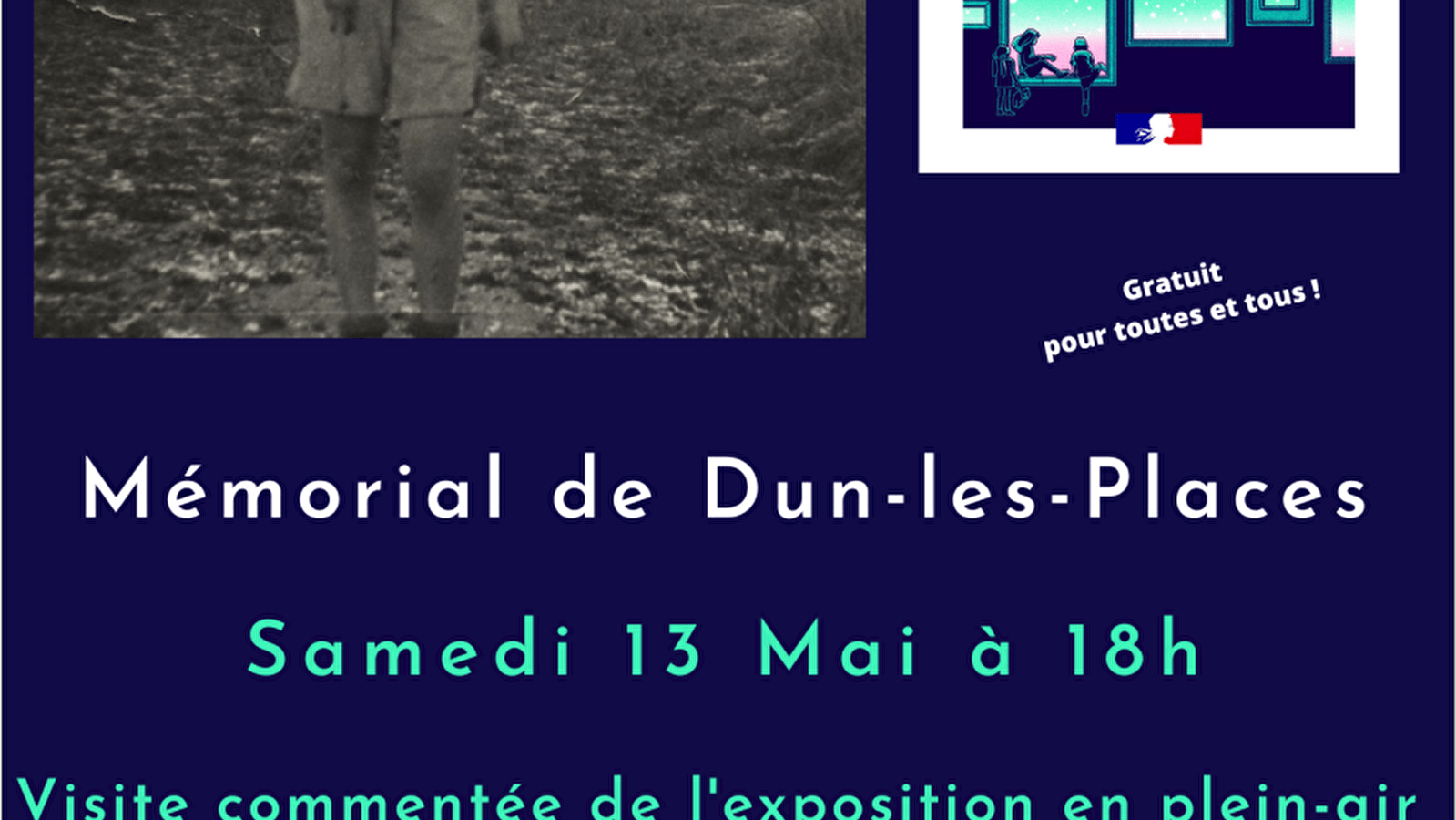 Nuit des musées au Mémorial de Dun-les-Places
