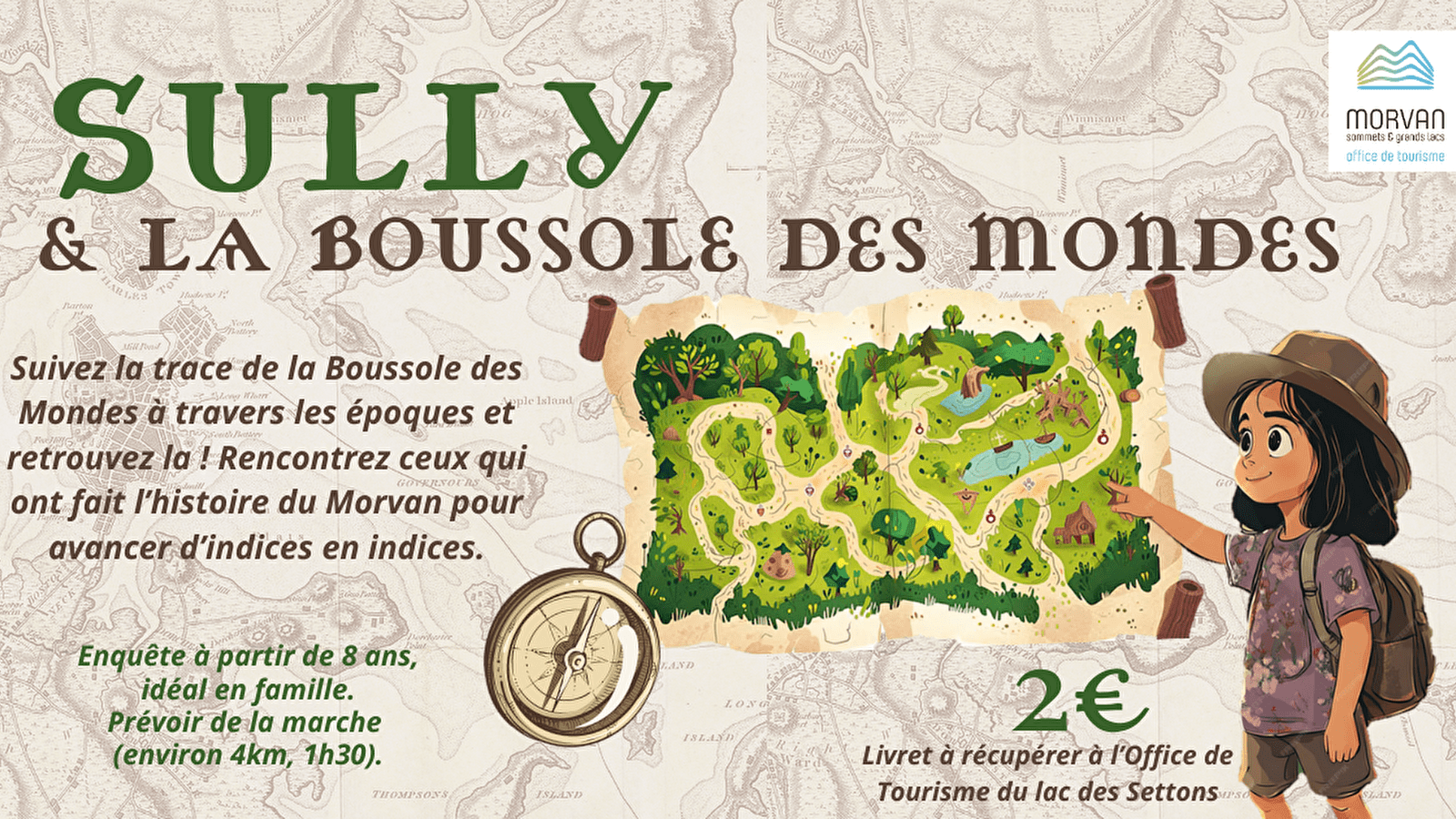 Sully & La Boussole des Mondes - Jeu de piste au Lac des Settons