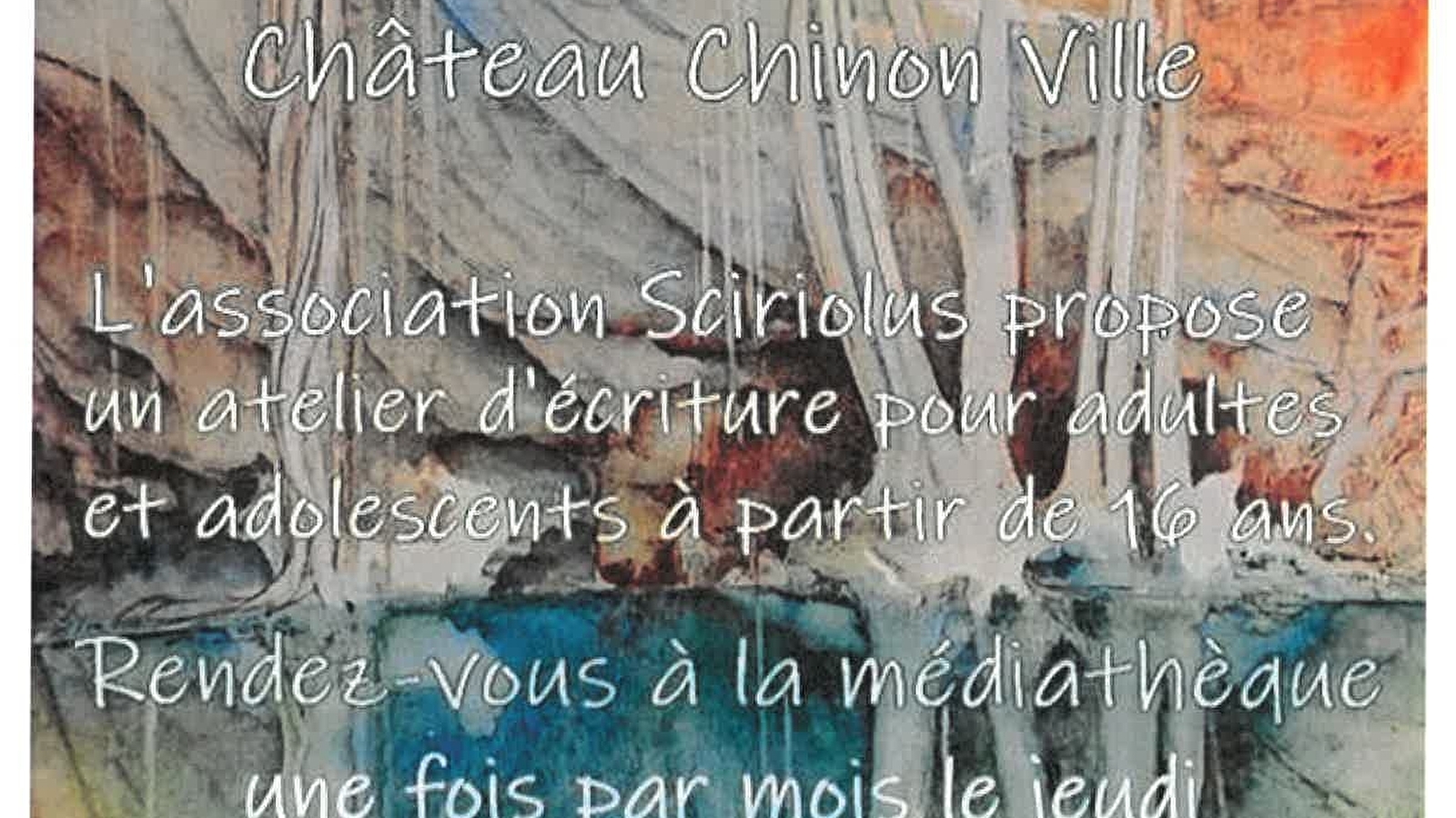 Atelier d'écriture imaginative