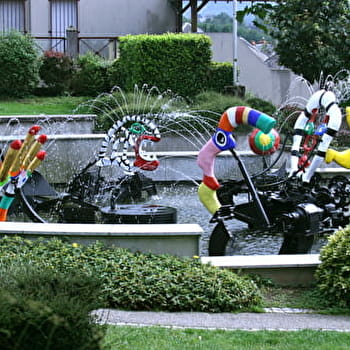 Fontaine Niki de Saint-Phalle - CHATEAU-CHINON (VILLE)