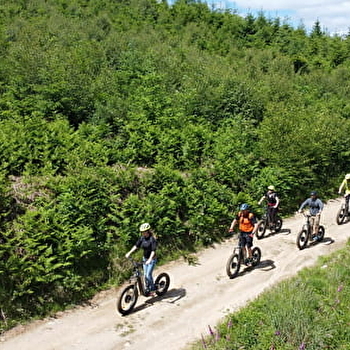 Trottinette tout terrain électrique  Lac des Settons Morvan - ACTIVITAL - MONTSAUCHE-LES-SETTONS
