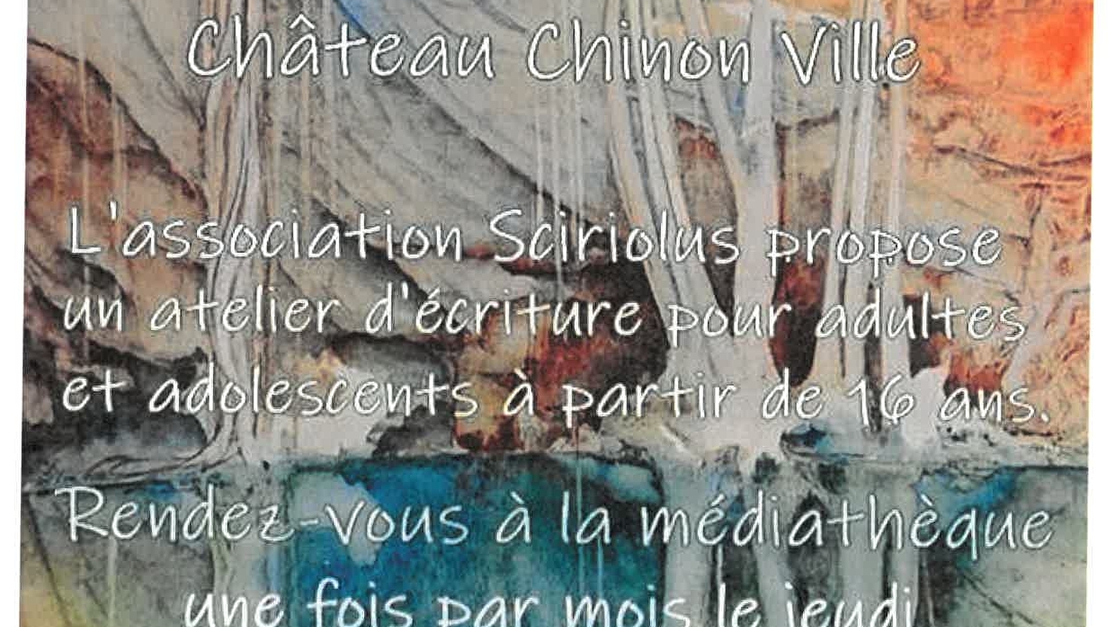 Atelier d'écriture imaginative