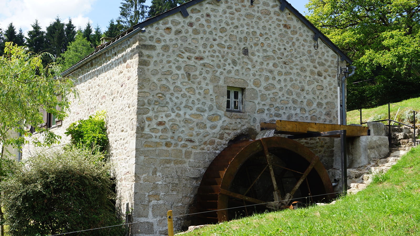 Visite du moulin de Marnay