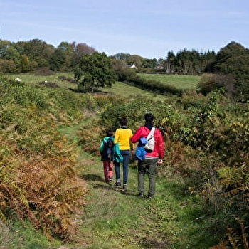 GR ® de Pays Grand Tour du Morvan par les Lacs - OUROUX-EN-MORVAN